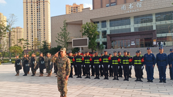 贴近实战精业务 以练促建展风采——沐鸣举办春季安保能力业务展演活动